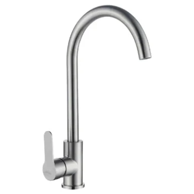 ::Змішувач для кухні INVENA IRON INOX сатин