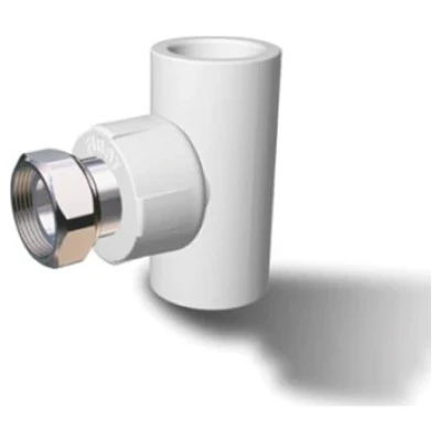 ::Трійник FIRAT 20х1/2 ВР з накидною гайкою