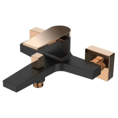 ::Змішувач для ванни INVENA MIDNIGHT Чорний/Золотий
