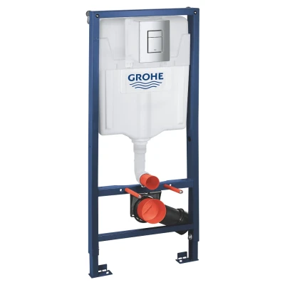 ::Інсталяційна система для унітазу 3 в 1 GROHE Rapid SL, кнопка хром