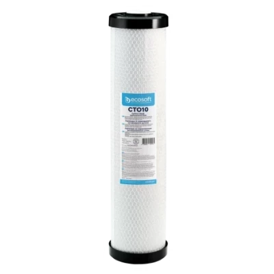 ::Картридж з спресованим активованим вугіллям ECOSOFT для BB20 4.5"x20"