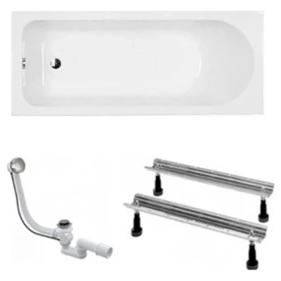 ::Ванна акрилова KOLLER POOL Dakota 150х70 см+сифон+ніжки