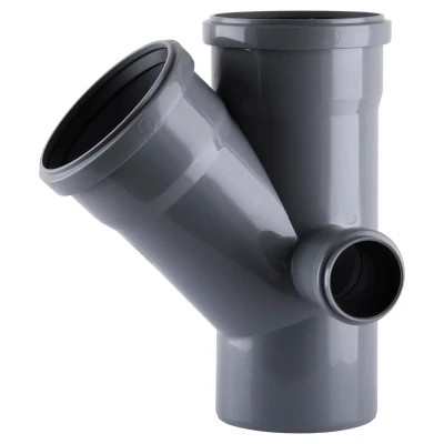 ::Хрестовина каналізаційна VSplast 110х110х45+50х90° двоплощина права