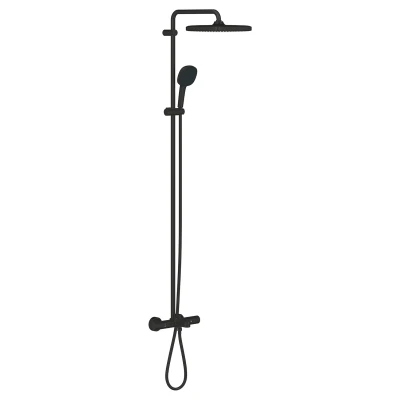 ::Душова система GROHE Tempesta 250 для ванни чорна матова