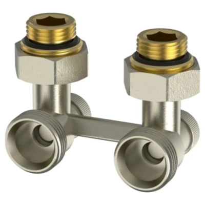 ::Вузол нижнього підключення ASG 1/2"x3/4" кутовий вентильний (10/60)
