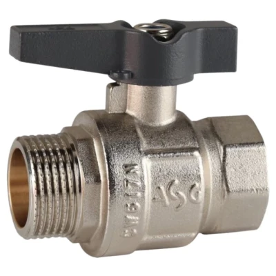 ::Кран кульовий ASG+ 1/2" ЗВ метелик (12/96)