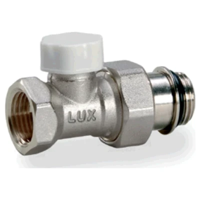 ::Кран радіаторний прямий LUXOR Easy 1/2" DD 121 нижній з прокладкою