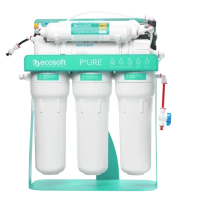 Аква-Дім::Фільтр зворотного осмосу ECOSOFT P`URE AquaCalcium з помпою