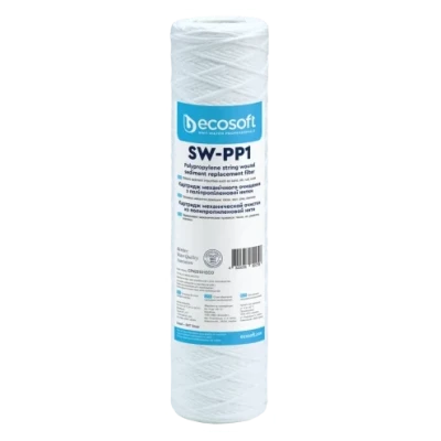 ::Картридж з поліпропіленової нитки ECOSOFT 2,5"х10 1 мкм