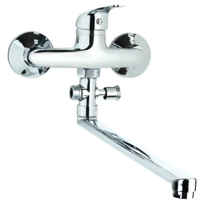 ::Змішувач для ванни TAU TN-3C242C гусак прямий 350мм