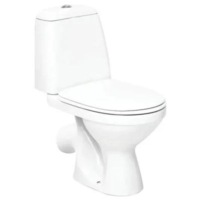 ::Компакт підлоговий KOLO Solo косий 3/6л, із сидінням поліпропілен,повільне падіння