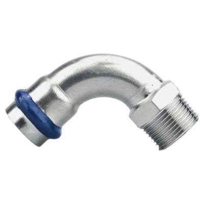 ::Кутник 90° ASG INOX 18х1/2" З довгий