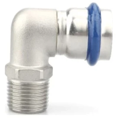 ::Кутник 90° ASG INOX 28х3/4" З короткий