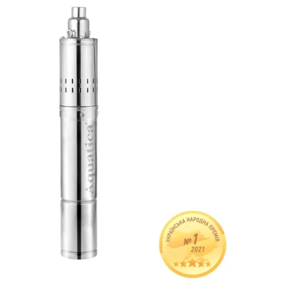 ::Насос шнековий AQUATICA 0.5кВт H 107(34)м Q 40(30)л/хв Ø96мм 10м кабеля