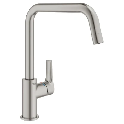::Змішувач для кухні GROHE Eurosmart New дамаська сталь
