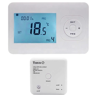 ::КомплектTervix ZigBee бездротового управління опаленням+реле (сухий контакт)