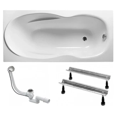 ::Ванна акрилова KOLLER POОL Olimpia 160х70 см сифон+ніжки