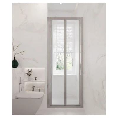 ::Душові двері KOLLER POOL Line Pro двосекційні,900мм,хром скло 6мм прозоре