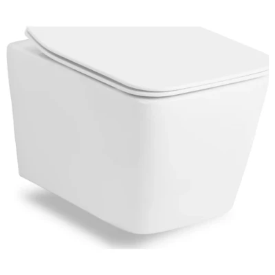 ::Компакт підвісний унітаз VOLLE LIBRA Rim + кришка slim