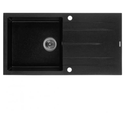::Мойка PUFFINO ASTOR чорна 1140х575