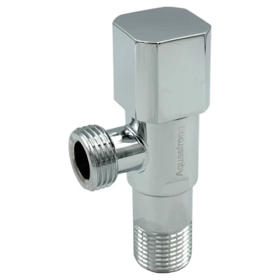 ::Кран кутовий AQUASTRONG 1/2"Зх1/2"З нерж. C4 (C401)