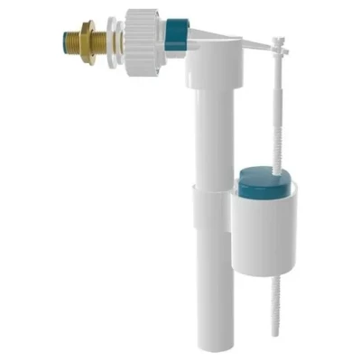 ::Поплавковий клапан NOVA бокової подачі води 3/8-1/2 латунна різьба (7024)