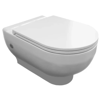 ::Компакт підвісний унітаз VOLLE VIRGO+кришка slim безободковий