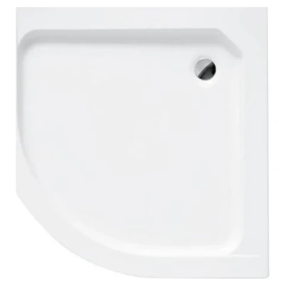 ::Піддон напівкруглий BESCO ALEX 90x90x4/16см+ніжки