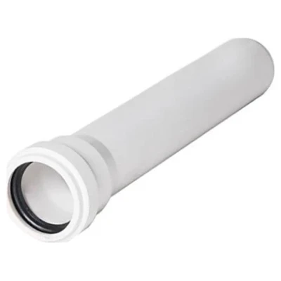 ::З'єднання AQUER WC пряме, біле L-250mm