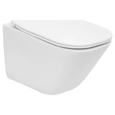 ::Унітаз підвісний ROCA Gap Rimless з сидінням Ultraslim