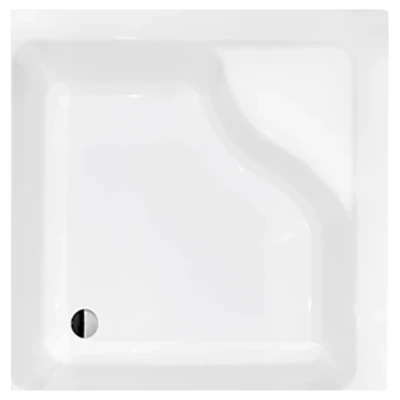 ::Піддон квадратний BESCO IGOR 90х90х24/35 см з сидінням +ніжки