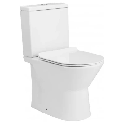 ::Компакт підлоговий унітаз 61,5х37х79см VOLLE FIESTA Rim+кришка slim