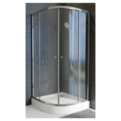 ::Душова кабіна KOLLER POOL NF90 900x900x1850 мм. сhrome grape