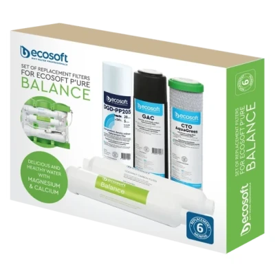 ::Комплект картриджів ECOSOFT PURE Balance "6міс"