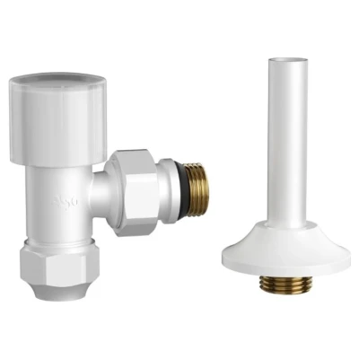 ::Кран радіаторний ASG SMART 1/2" нижній White