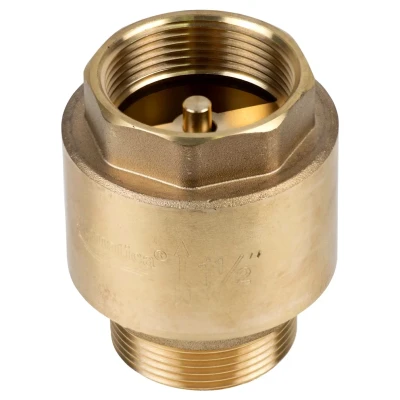 ::Зворотній клапан AQUATICA 1 1/2"ЗВ латунь euro 680г