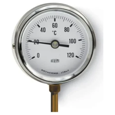 ::Термометр радіальний ARTHERMO AR-T/RAD 80 (80 мм, гільза 50 мм, 0-120°С)
