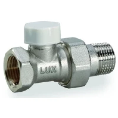 ::Кран радіаторний прямий LUXOR Easy 1/2" DD 121 нижній