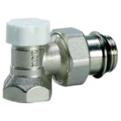 ::Кран радіаторний кутовий LUXOR o-ring 1/2" нижній