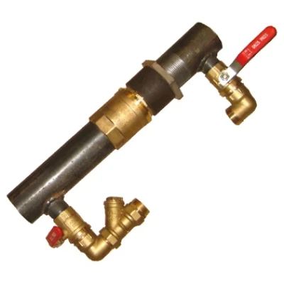 ::Байпас короткий STA 40 під клапан К140 мм (кран ДУ25 неповний прохід) комплект