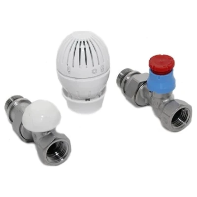 ::Комплект радіаторний термостатичний GIACOMINI 1/2" прямий R470X001+R402X133+R15X033)