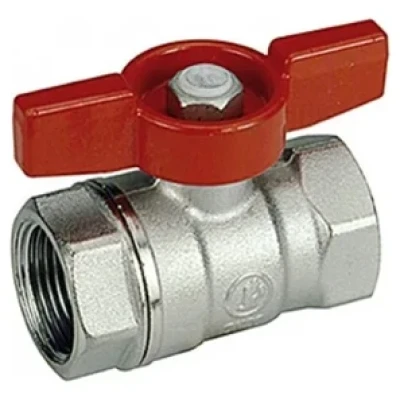 ::Кран кульовий GIACOMINI 3/4" ВВ хром