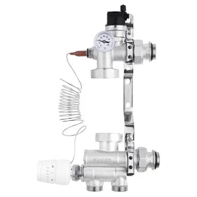 ::Конектор KARRO для підключення циркуляційного насосу з термоголовкою 1" KR 88100