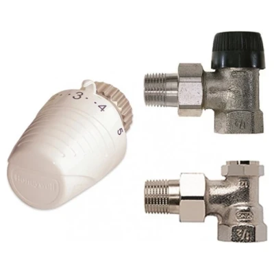::Клапан термостатичний HONEYWELL 1/2" кутовий