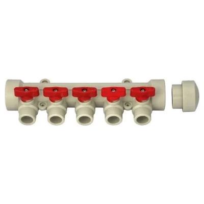 ::Колектор KALDE 1"х5 red