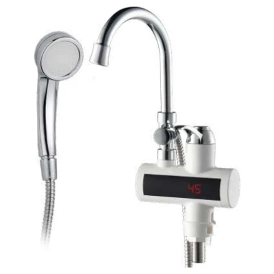 ::Кран водонагрівальний для ванни AQUATICA S98 на гайці, з дисплеєм