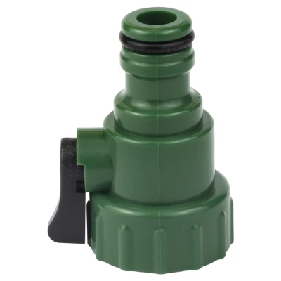 ::Кран запірний GRAD в/р 3/4" з адаптером на конектор 1/2" (ABS)