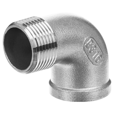 ::Кутник GEBO 1/2" ВЗ 90*  нержавійка