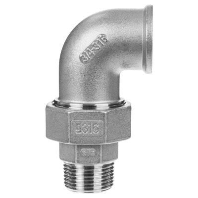 ::Американка кутова GEBO 1/2" ВЗ нержавійка