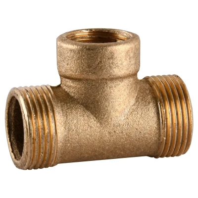 ::Трійник UA 3/4"Зx1/2"Вx3/4"З латунь